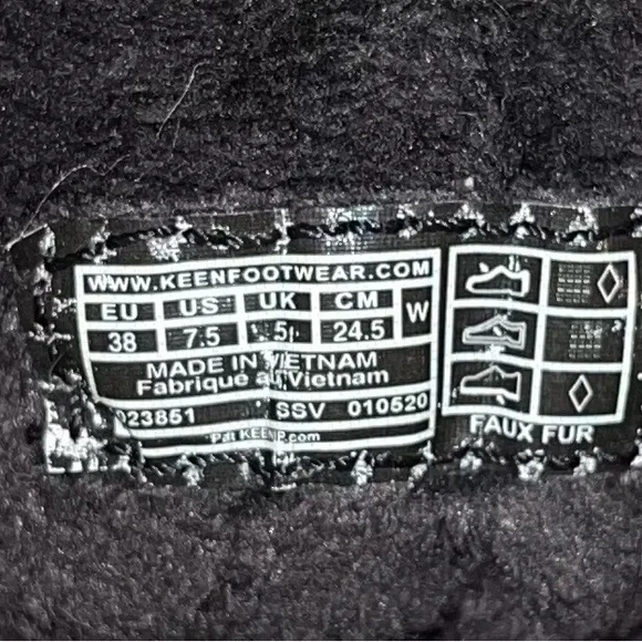 KEEN Terradora Waterproof Ankle Snow  Boots sz 7.5 - Picture 7 of 9